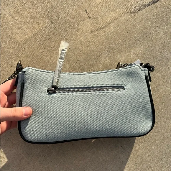 NWT Y2K Ed Hardy Denim Crossbody Bag - Picture 4 of 7